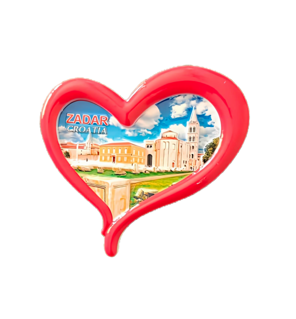 Srce Magnet 3D ML Zadar