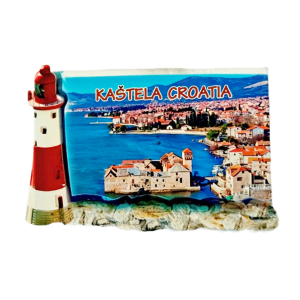 Suvenir Magnet Resin Svjetionik Kaštela R