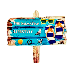 Dalmacija   Suvenir Magnet Tabla lifestyle LS 2010
