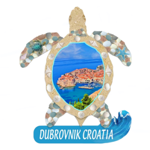 Kornjača Mozaik Magnet N 5043 Dubrovnik
