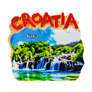 Crveni Natpis Magnet 5045 Krka