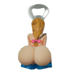 Stražnjica-Plavuša Magnet-Otvarač 5049