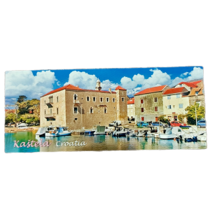 Suvenirski Magnet Panorama 12x5cm UV 2233 Foil Kaštela Vitturi