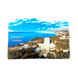 Suvenirski Magnet Foil 9x6cm Starigrad