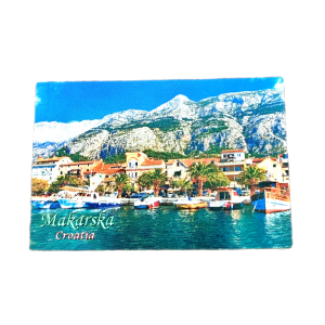 Suvenir Magnet 7,5x5cm Foil Makarska