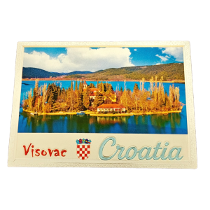 Suvenirski Magnet Foil 9x6,5cm Visovac