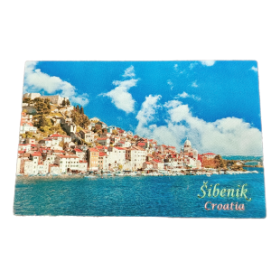 Suvenir Magnet 7,5x5cm Foil Šibenik