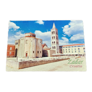 Suvenir Magnet 7,5x5cm Foil Zadar