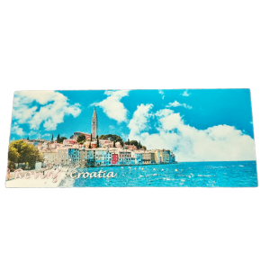 Suvenirski Magnet Panorama 12x5cm UV 2233 Foil Rovinj MP