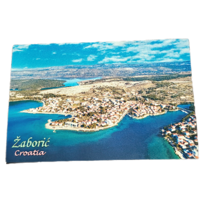 Suvenirski Magnet Foil 9x6cm Žaborić