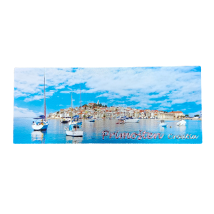 Suvenirski Magnet Panorama 12x5cm UV 2233 Foil Primošten B
