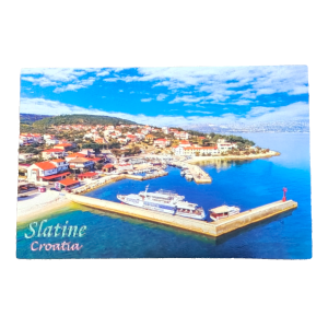 Suvenirski Magnet Foil 9x6cm Slatine