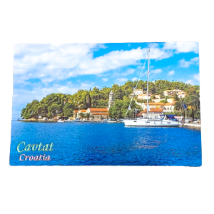 Suvenirski Magnet Foil 9x6cm Cavtat