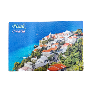 Suvenir Magnet 7,5x5cm Foil Pisak