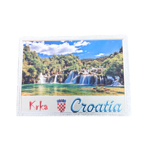 Suvenirski Magnet Foil 9x6,5cm Krka
